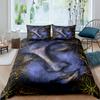 3D Buddha Bedding Set Exotic Quilt Cover Pillow Case 2/3 Pieces EU220 * 240 Extra Large Size Soft Zippered Bedroom Decoration