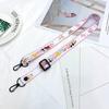 Наклонный Шнурок для Мобильного Телефона Регулируемый Мультяшный Силиконовый Кошелек-Мешочек Шнурок Чехол для Карты Шнурок с Логотипом Записи Шнурок