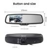 GreenYi 4.3 Inch AHD Car Rear View Mirror Monitor Special Original Bracket Optional Support AHD 1080P Front Rear Camera