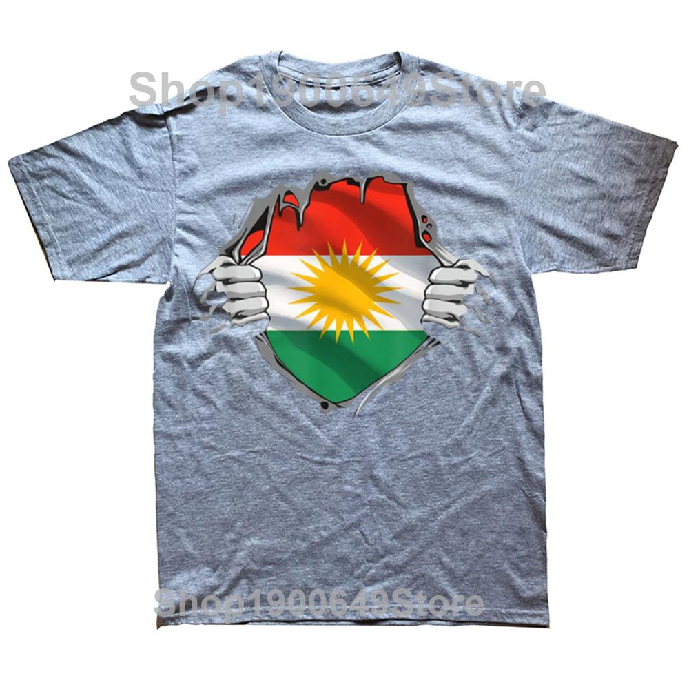 Смешные футболки с флагом Курдистана, курдские, для мужчин и женщин, модные, повседневные, оверсайз, 100% хлопок, свободного стиля