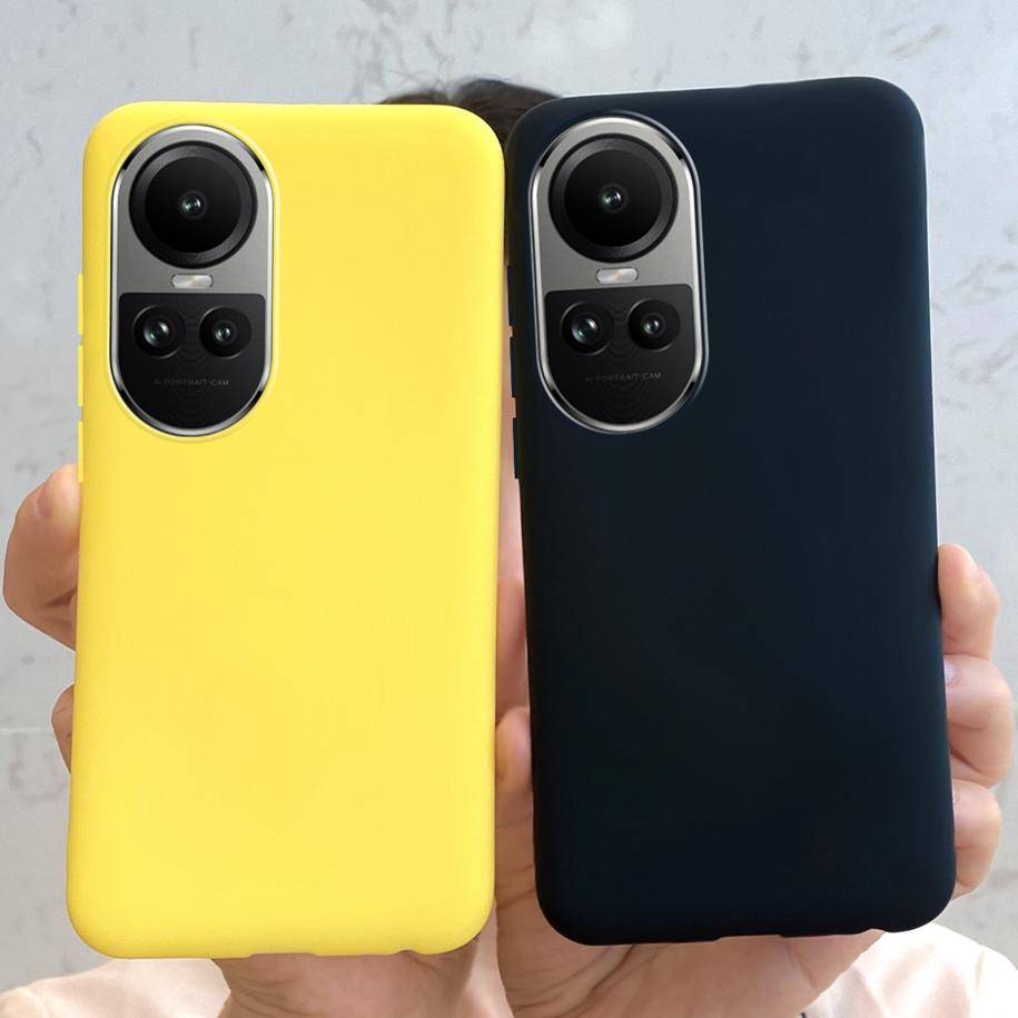 Чехол для OPPO Reno 10 Pro 5G CPH2525 Жидкий силиконовый чехол Мягкий ТПУ чехол для телефона Для OPPO Reno 10 Pro Plus Бампер Reno10 2023 Capa