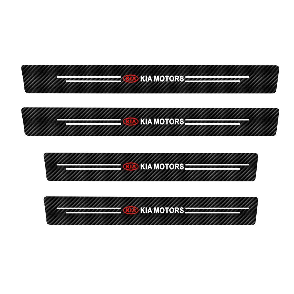 New Car Door Threshold Protection Sticker Anti-Scratch Auto Accessories For KIA Cerato Optima Picanto Rio Sportage Ceed Sorento MT8