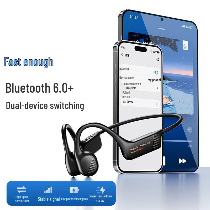 Спортивные Bluetooth-наушники с костной проводимостью aigo GS09e