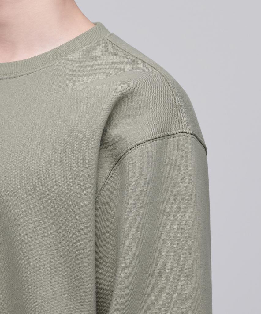 MUSINSA STANDARD Brushed Sweatshirt [Pistachio]