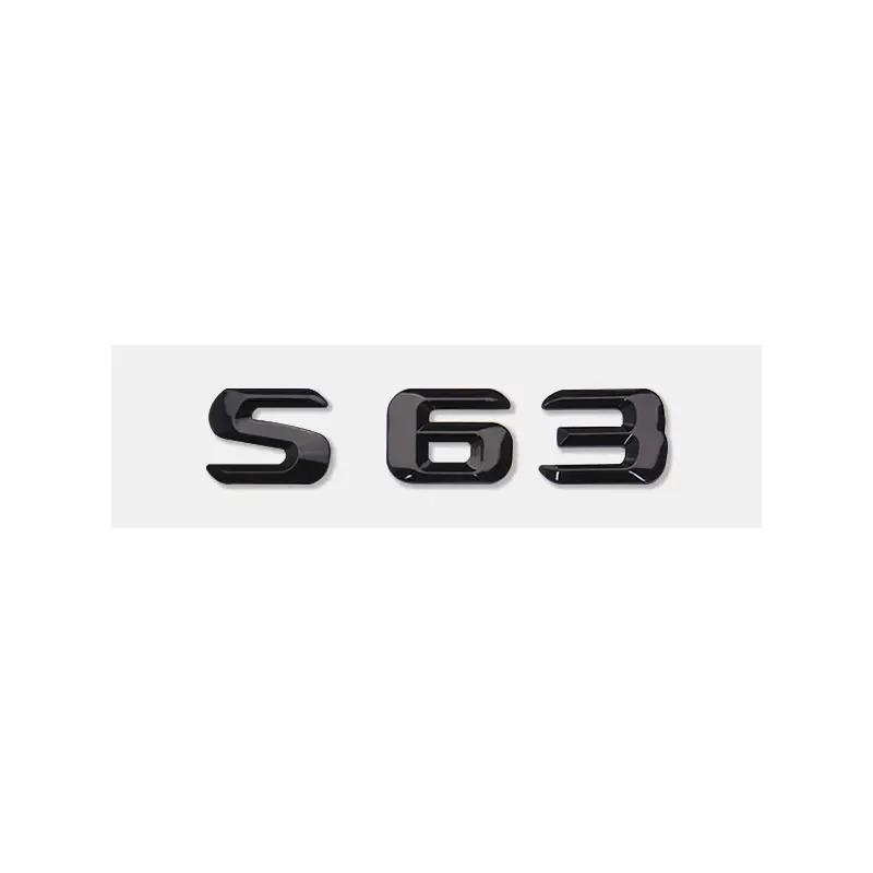 S63 65 160 S220 250 S480 S550 S600 буквенный логотип автомобильные наклейки для тюнинга Mercedes-Benz S-класса задний багажник шильдик багажника TB7