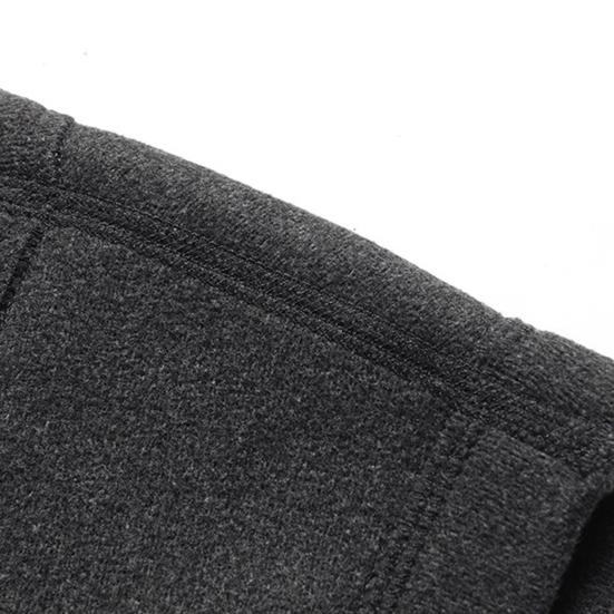 Мужской жилет-пальто с V-образным вырезом, без рукавов, однобортный, жилет с карманами, однотонный, утолщенная бархатная подкладка, ветрозащитный жилет