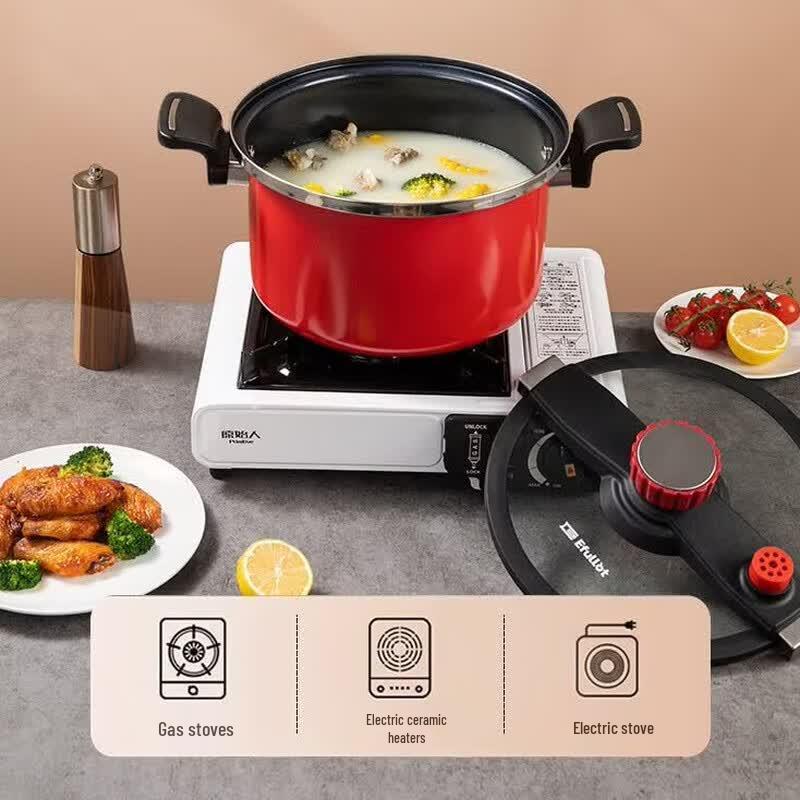 Керамический суповой горшок EFFE-V319 с микродавлением