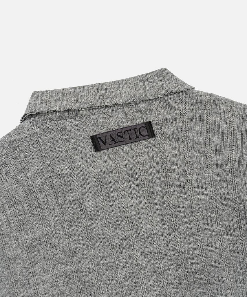 Vastic Укороченный вязаный кардиган_Меланж