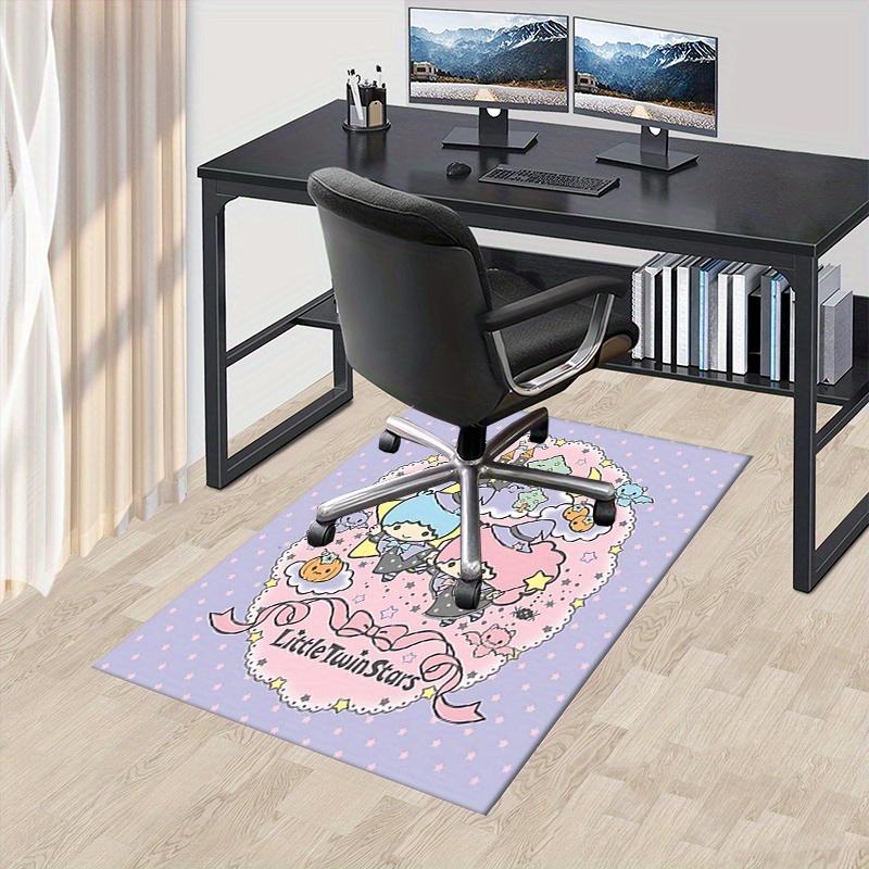 Office Rug Little Twin Stars, Halloween Anti-Slip Rug, Machine Washable for Living Room, Bedroom, Office, Multiple Sizes, Bedroom Mat, Decorative Mat,