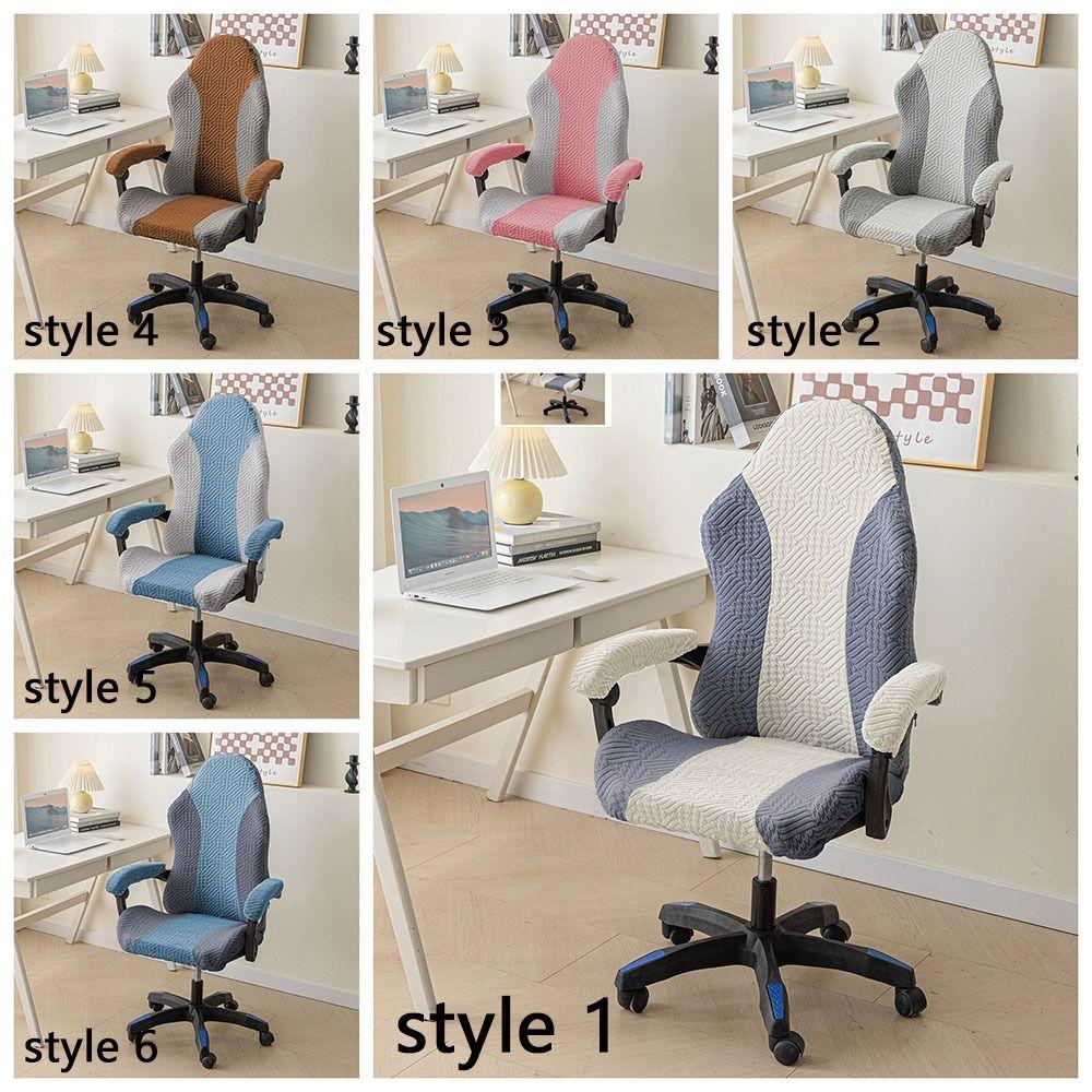 3D Jacquard Esports Chair Covers Elastic Computer Chair Covers Office Chair Covers  Computer Desk
