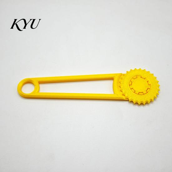 Durable Box Punching Gear Carton Hole Puncher Tool, Manual Rolling Cutter, 3D for Packaging Printed Handheld Cardboard Perforation Tool Packaging,