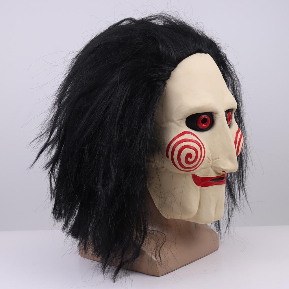 Пазл Билли Маска Страшная марионетка Маска клоуна для Хэллоуина Костюм Косплей