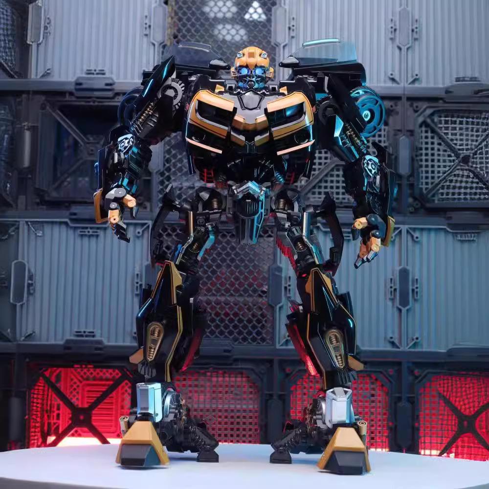 BB-02 Темная версия Желтый Воин Трансформируемая Игрушечная Модель Машинки