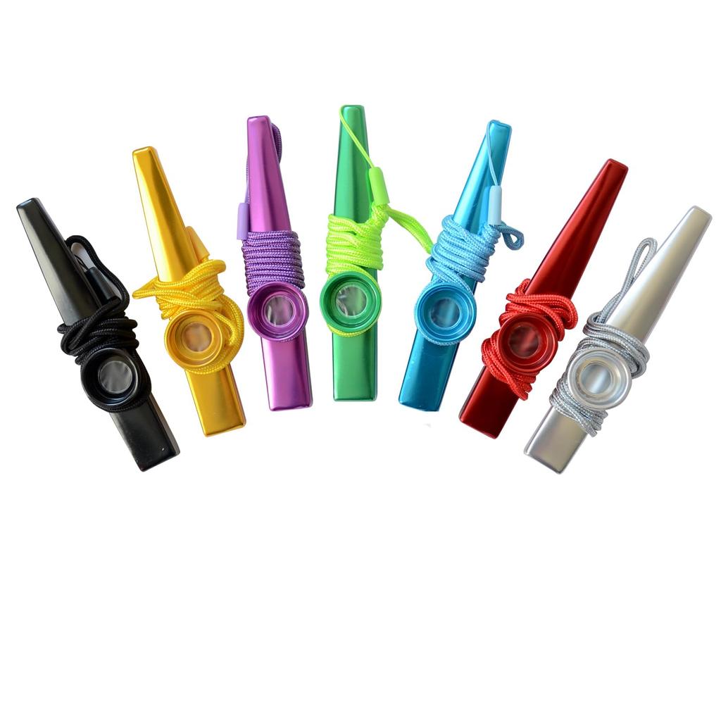 Lightweight Submarine Metal for and Performance Classes Kazoo, Kazoo, Practice, Beginners, (Red)