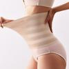 M-3XL Дышащие трусы с высокой талией для контроля живота Бесшовный корсет для подтяжки ягодиц Послеродовое восстанавливающее белье
