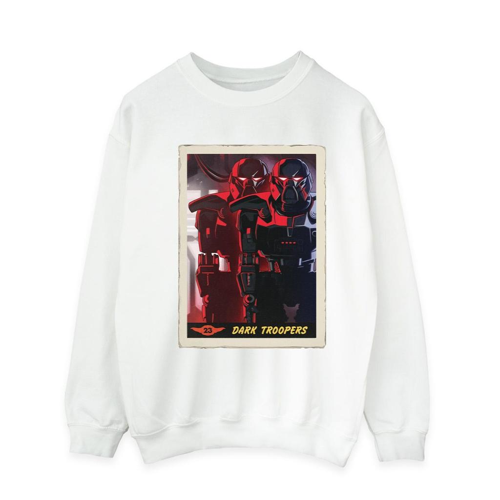 Star Wars Mens The Mandalorian Dark Troopers Sweatshirt