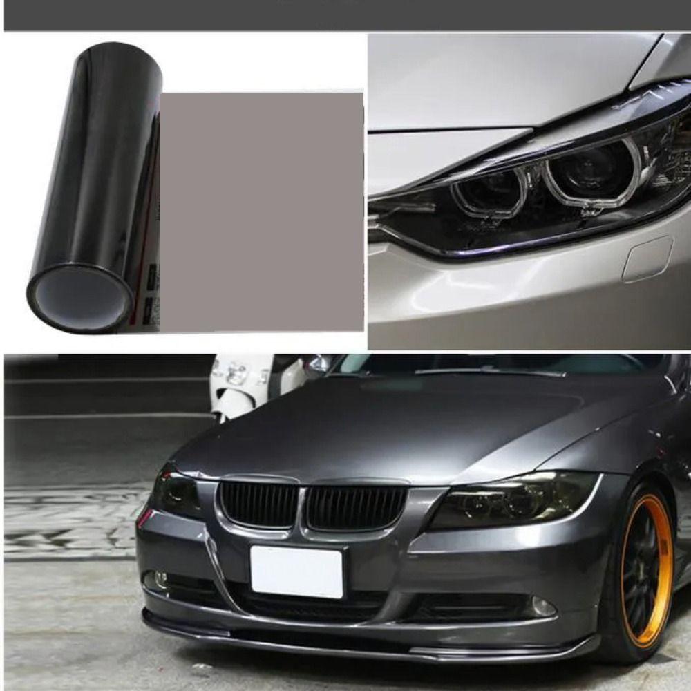 Self-Adhesive Car Headlight Lamp Film Vinyl Film Car Tailing Moulding Foil Car Accessories