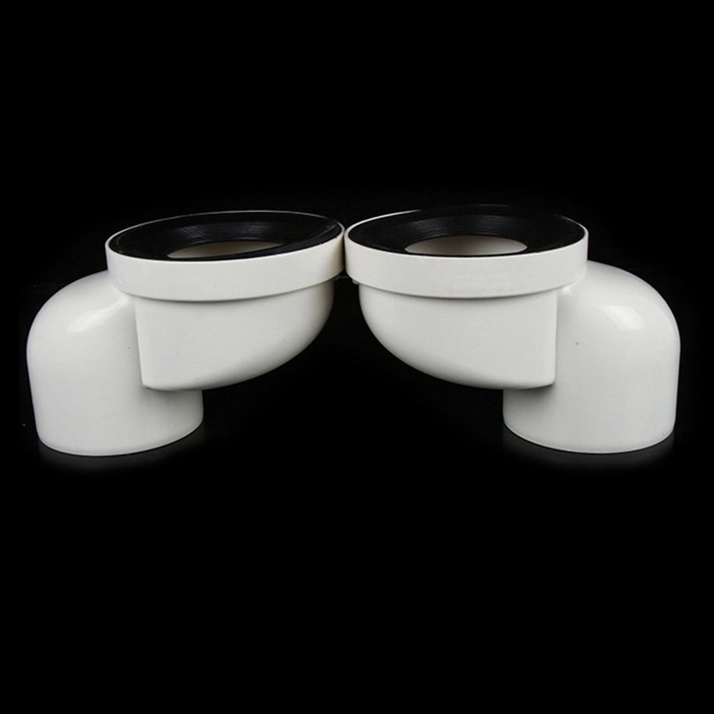 110mm Toilet Drain Relocation PVC Plastic Offset Flange Adapter  Remodeling Projects