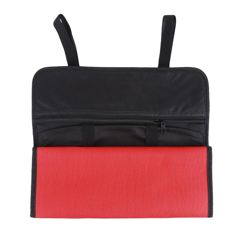 Сумка для ножей шеф-повара, чехол для переноски, рулон и ручки, портативное кухонное хранилище
