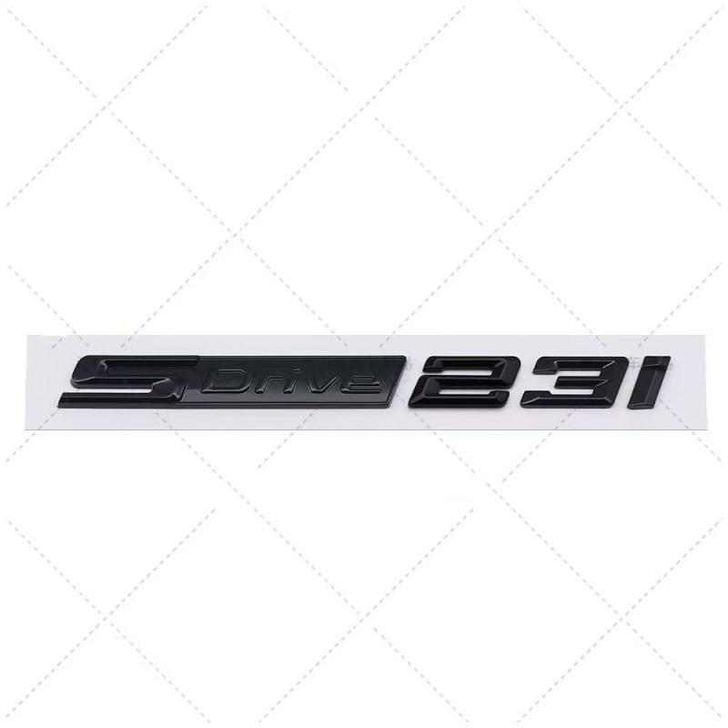 GVSW4 3D SDrive 20i 23i 25i 28i 20d 23d 25d 28d Car Fender Emblem Trunk Badge Sticker For BMW M X1 X3 X4 X5 X6 X7 GT Logo Accessories