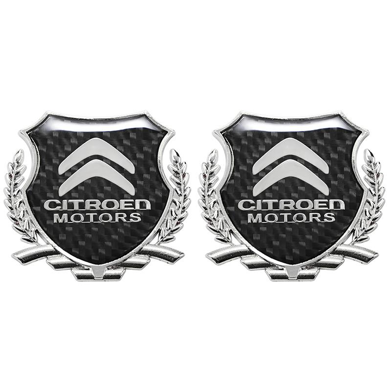 APG1 3D Metal Car Emblem Badges Stickers Car Window Sticker For Citroen C4 C3 C2 C1 Berlingo Xsara Grand Picasso Car Styling Paster