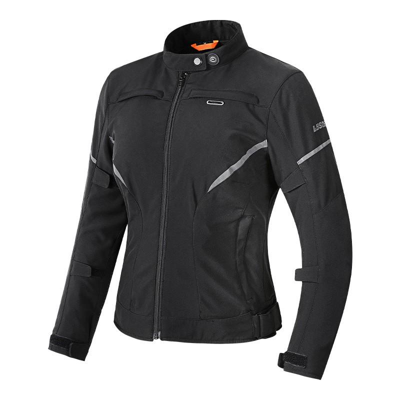 Womens Winter Motorcycle Riding Jacket Waterproof Warm Detachable Thick Lining Protective Slim Fit Biker Gear