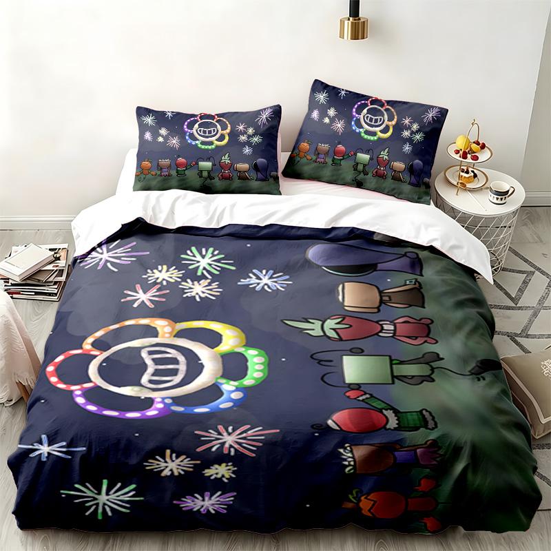 Dandys world 3pc set Perfect for bedroom use Comfortable bedding set includes a duvet cover and two pillowcases Ideal birthday or Christmas gift