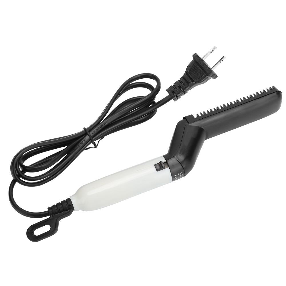 Fast Heating Hair Styling Comb Brush Multi-Functional Beard Comb Electric Hair Comb Brush  For Men