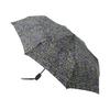 Knirps Cubes Black Medium Duomatic Safety Folding Umbrella 5 Year Warranty T.220 [Official Import] KNTL220-8668