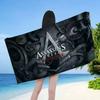 Игра A-Assassins C-Creeds Микрофибровое пляжное полотенце Впитывающее Быстросохнущее Мягкое Для йоги Плавание Курорт Полотенце для альпинизма