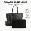 Органайзер-вставка для рюкзака Подходит для сумки Goyard Saint Leger Большой шэйпер-лайнер для тоута Внутренний разделитель-кошелек Защита для отделения ноутбука