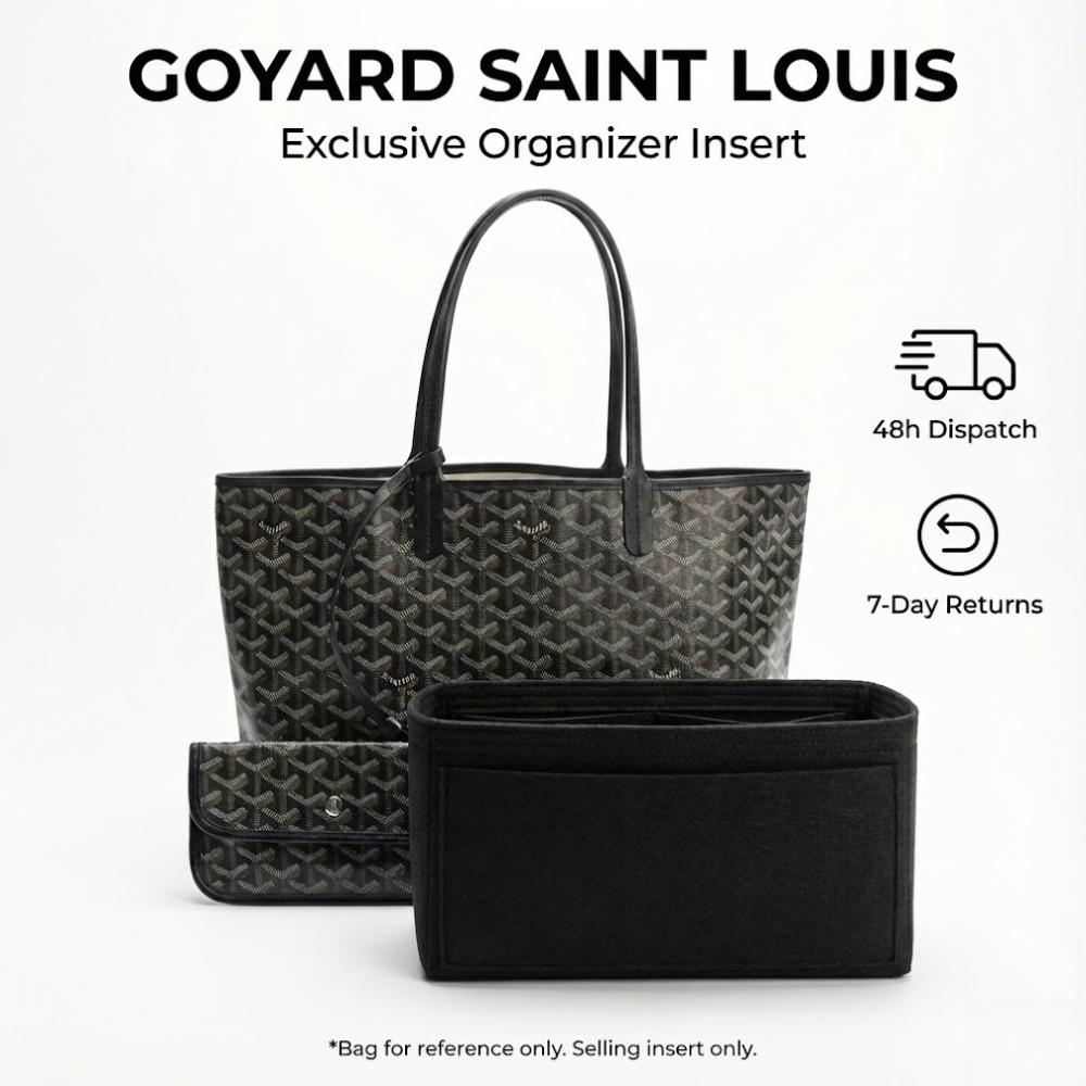Органайзер-вставка для рюкзака Подходит для сумки Goyard Saint Leger Большой шэйпер-лайнер для тоута Внутренний разделитель-кошелек Защита для отделения ноутбука