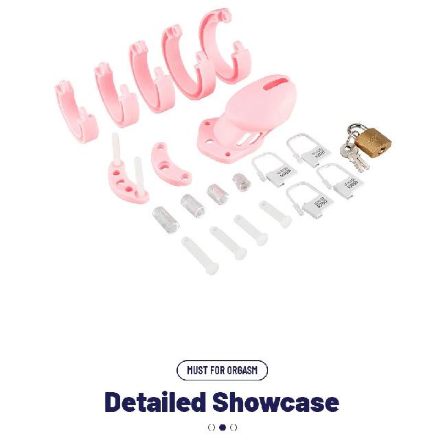 Silicone Urethra Chastity Lock with 5 Snap Ring Penis Bondage Adult Men's Chastity Cage Cock Restriction BDSM Abstainer Sextoys