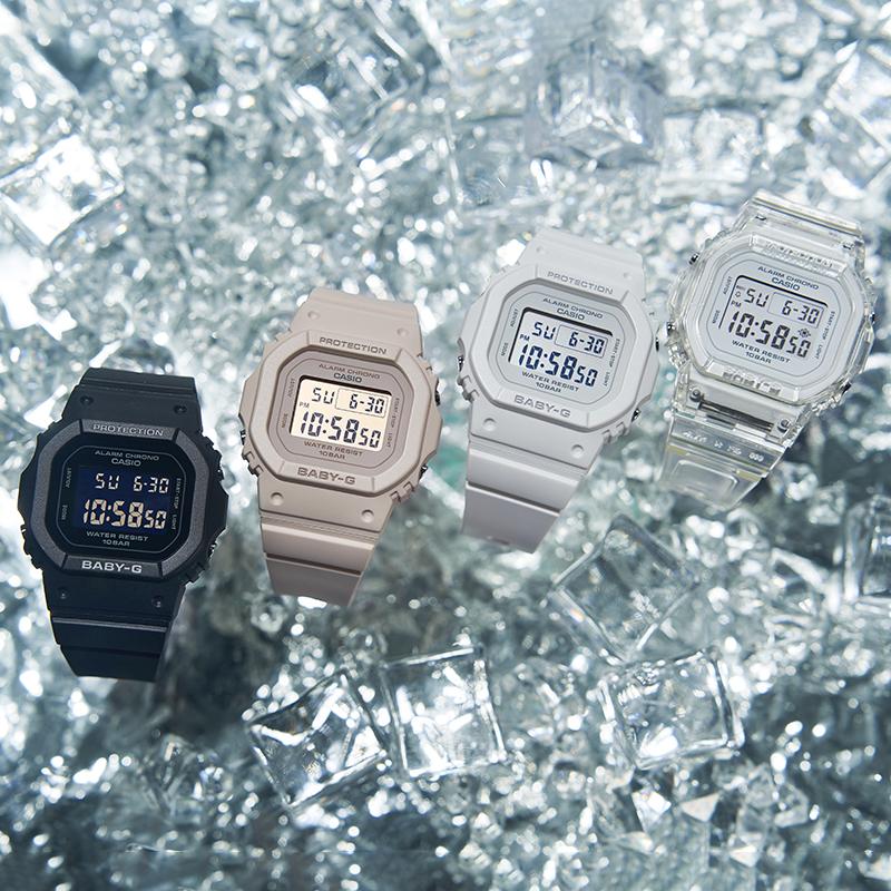 Casio Женские часы BABY-G Белые BGD-565-7PR BGD-565-7PR