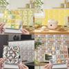 10pcs Self Adhesive Self Adhesive Wallpaper Waterproof Wall Decals  Kitchen