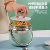 Stainless Steel Vacuum Insulated Lunch Box Adults Double Layer Thermal Food Container 1-2L Capacity
