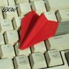 Durable Key Ring Plastic Paper Airplane Keychain, Multi-color Plane Car Lightweight Keychain Ring, Decorative Accessories for Handbags Backpacks