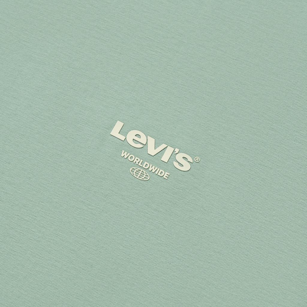 Levis Серия Ice Cool Стандартная Мгновенное Охлаждение Ощущение Голой Кожи Универсальная Футболка Мужские Топы 006PV-0001