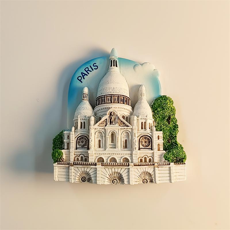 Турция Стамбул Айя-София 3D Стереоскопические Туристические сувениры Смола Живопись Декорация дом Магниты на холодильник