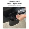 Universal Organizer Car Clamshell Trash Bin Hanging Vehicle Garbage Dust Case Storage Box Black ABS Square Pressing Trash