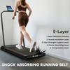 2.5Hp Walking Pad 1 6Km H Folding Treadmill With Remote Control And Led Display For Home Gym Office Orange
