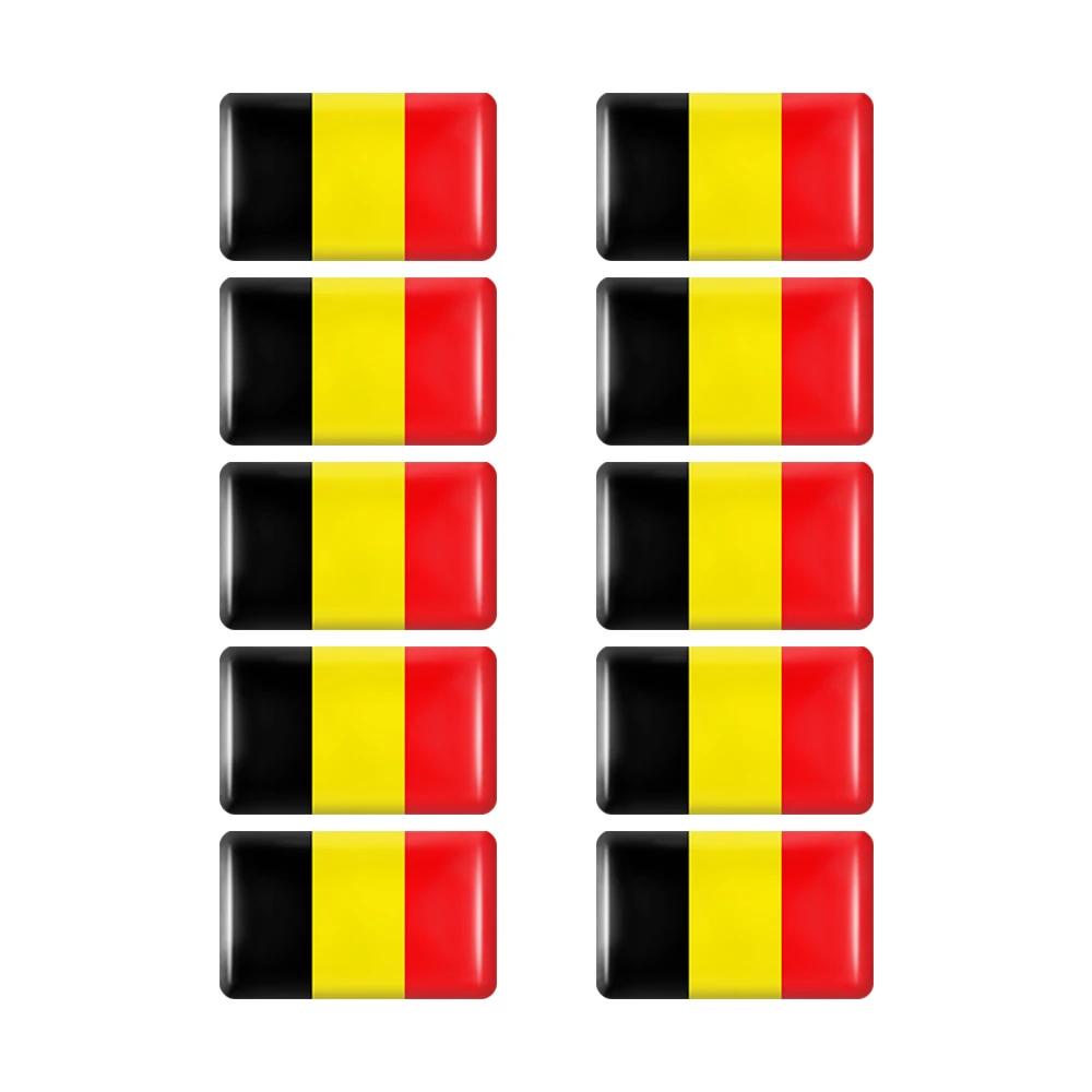 10 шт. Эпоксидные наклейки с флагами Наклейка для украшения салона автомобиля для Объединенных Арабских Эмиратов Таиланда Нидерландов России Бразилии Италии Значок