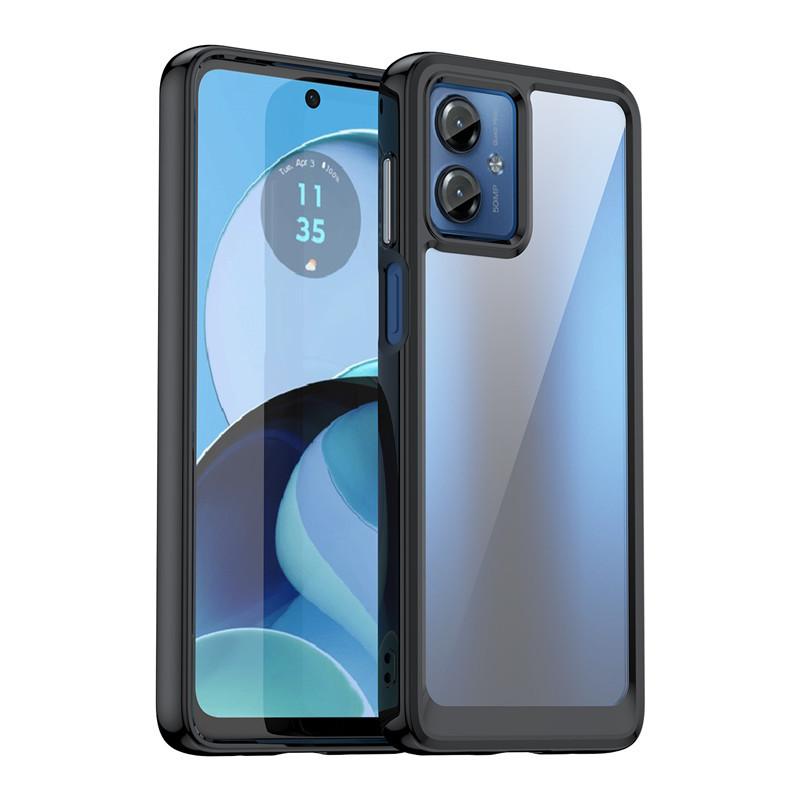 Чехол для Motorola Moto G14 Чехол для Moto G14 6,5-дюймовый цветной мягкий силиконовый прозрачный бампер для Motorola Moto G14 4G