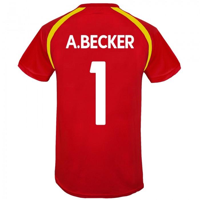 Liverpool FC Mens A.Becker 1 Polyester T-Shirt