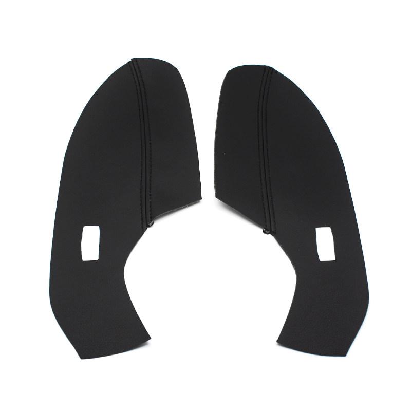 Кожаная дверная панель только для хэтчбека, чехол для VW Polo 2011, 2012, 2013, 2014, 2015, 2016, внутренняя дверь, подлокотник, панель, наклейка, отделка