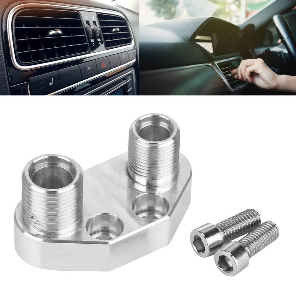 Автомобильный алюминиевый полированный фитинг-адаптер компрессора кондиционера Быстроразъемный соединитель Совместим-для AD7176 Запасные аксессуары