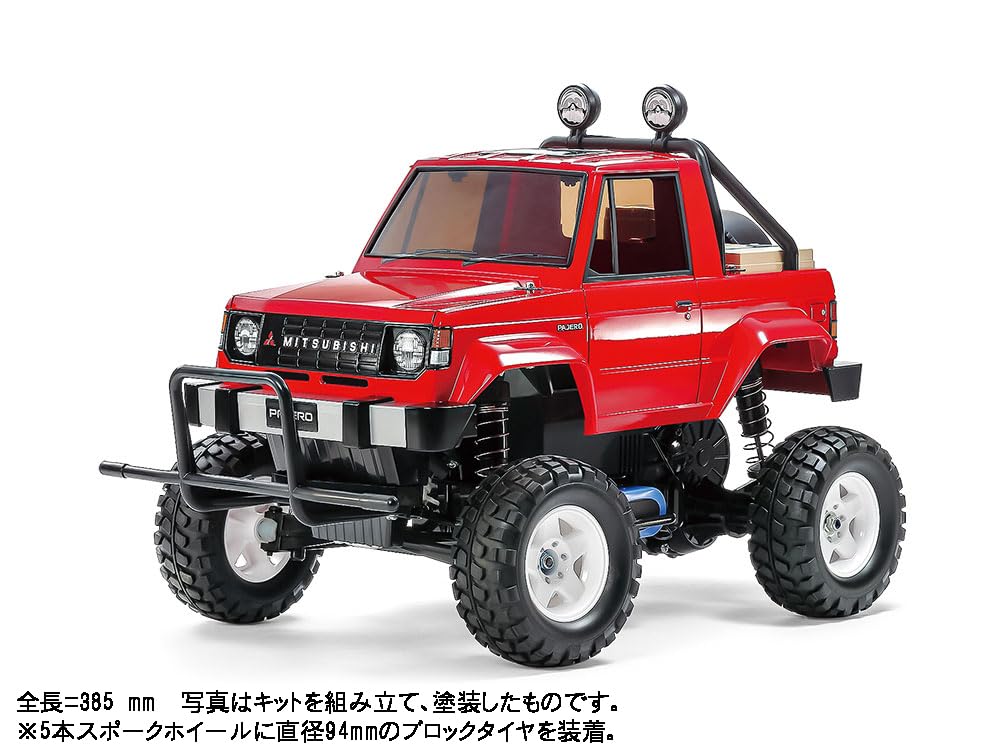 Tamiya Электрическая радиоуправляемая машинка Mitsubishi Pajero 58727 1/10 №727 (Шасси CW-01)