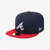 New Era MLB Аутентичная Атланта Брэйвз Домашняя Темно-синий   Алый 70361069