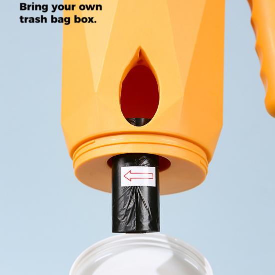 Совок для кошачьего туалета с мусорным контейнером Эргономичная ручка Лопата для кошачьего туалета Портативный совок для кошачьего туалета Сито для кошачьего туалета с дозатором отходов