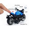 1/12 Scale V4 Pull Back Motorcycle Toys,Motorcycle Model with Light and Music,Toy Motorcycles for Kids Age 3+ Year Old Christmas Party Supplies